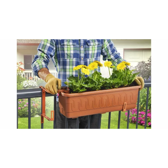 Fantazie Smart jardiniera cu auto-irrigare gri