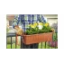 Fantazie Smart jardiniera cu auto-irrigare gri