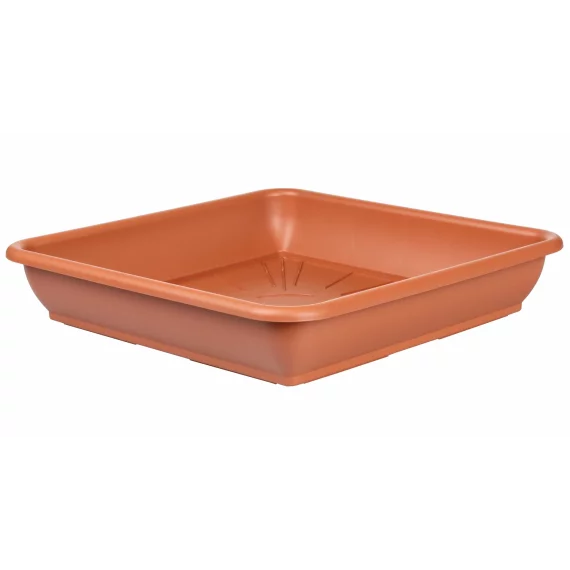 Farfurie pentru ghiveci Quattro terracotta