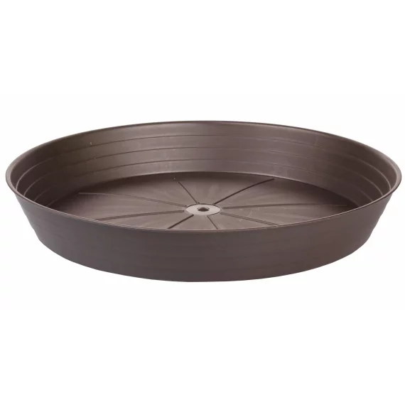 Farfurioara pentru ghiveci de flori Primavera maro