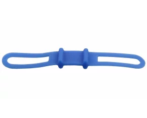 Fixer curea de silicon pentru bicicleta ,albastra