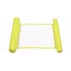 Float Mono inflatable pool lounger yellow