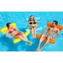 Float Mono inflatable pool lounger yellow