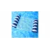 Float Stripe inflatable pool lounger navy