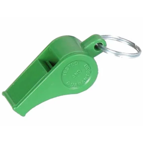 Fluier plastic Plus cu snur