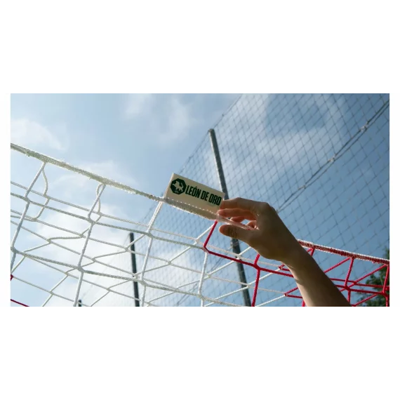 Football A11 M100 plasa de fotbal alb-rosu