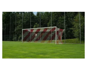 Football A11 M100 plasa de fotbal alb-rosu