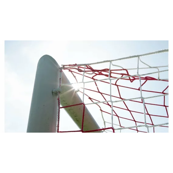 Football A11 M100 plasa de fotbal alb-rosu