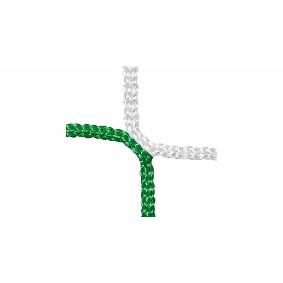 Football A11 M100 soccer net white-green