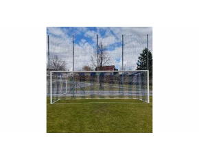 Plasa poarta fotbal HEX M120, alb-albastru