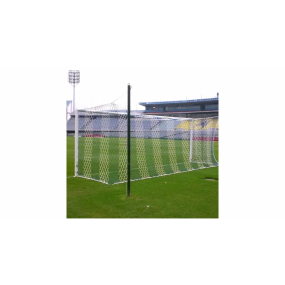 Plasa poarta fotbal HEX M120, alb-albastru