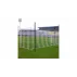 Plasa poarta fotbal HEX M120, alb-albastru