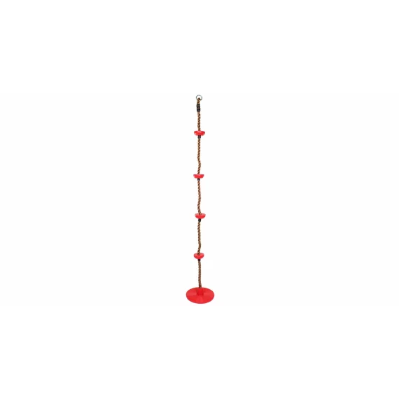 Franghie escalada cu discuri Swing rosu
