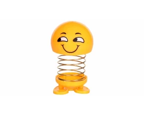 Funny emoji ornament