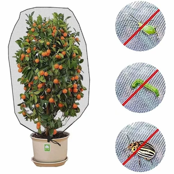 Set 10 saculeti de protectie a fructelor, Garden Bag 60