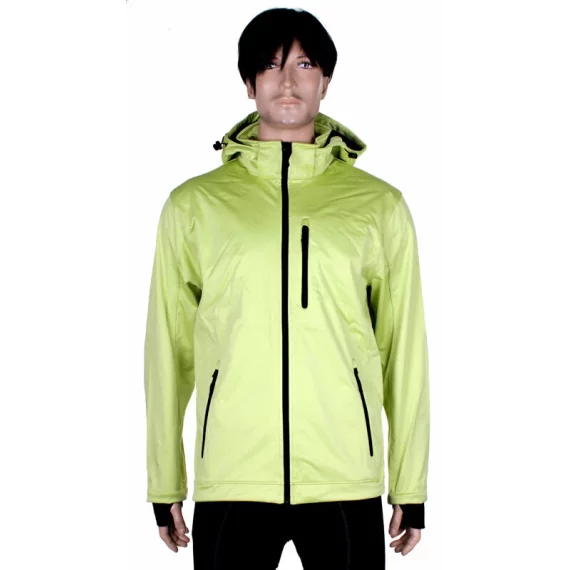 Geaca softshell barbati SBP-4, verde deschis