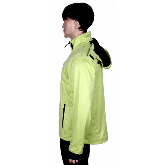 Geaca softshell barbati SBP-4, verde deschis