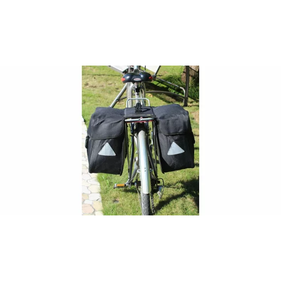 Geanta bicicleta Double negru