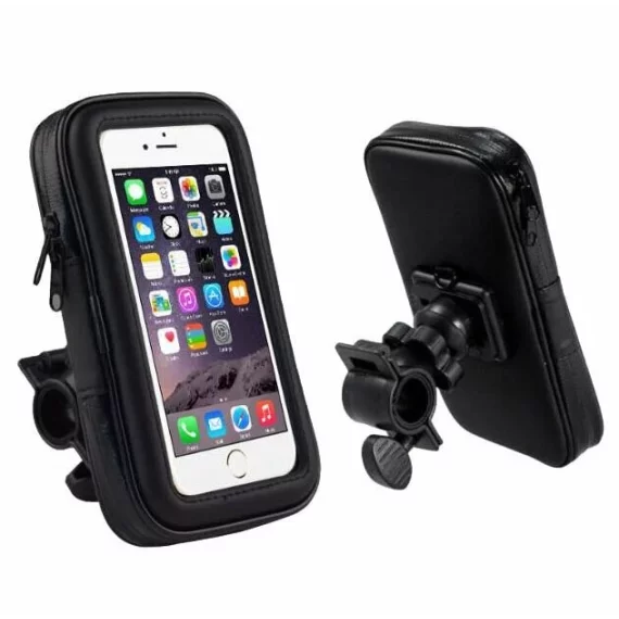 Geanta bicicleta pentru telefon Phone Holder 1.0 negru