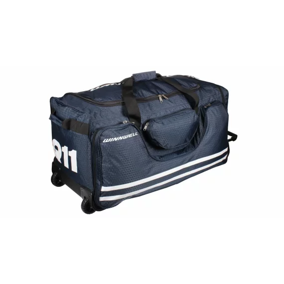 Geanta de hochei cu roti Q11 Wheel Bag JR, albastru