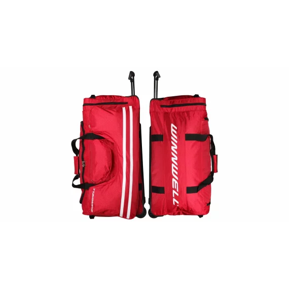 Geanta de hochei cu roti Q11 Wheel Bag JR, rosu