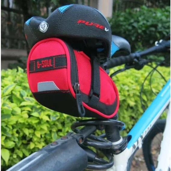 Geanta de scaun bicicleta Seat 2.0 rosu