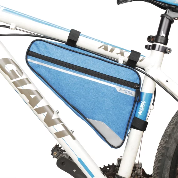 Geanta pentru cadru bicicleta Triangle 2.0 albastru