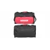 Geanta sport 101, 45x25x21cm, negru-rosu