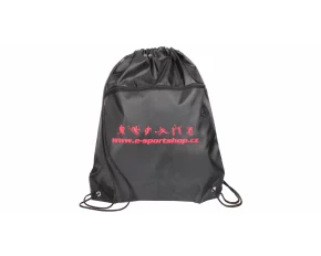 Geanta sport Yoga Bag Logo negru