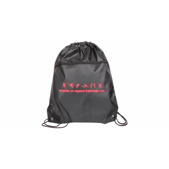 Geanta sport Yoga Bag Logo negru