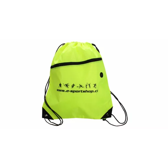 Geanta sport Yoga Bag Logo verde