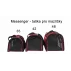 Geanta transport animale companie Messenger 35 negru