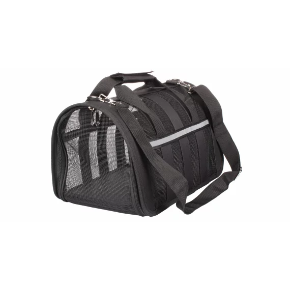 Geanta transport animale companie Messenger 35 negru