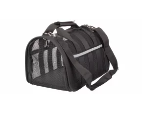 Geanta transport animale companie Messenger 48 negru