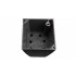 Ghiveci cu sistem auto-irigare Delto Stone, 30 x 58 cm, antracit
