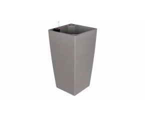 Ghiveci cu sistem auto-irigare Delto Stone, 30 x 58 cm, gri