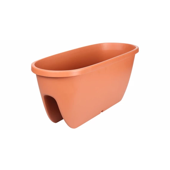Ghiveci de balustrada Balconia OVI terracotta