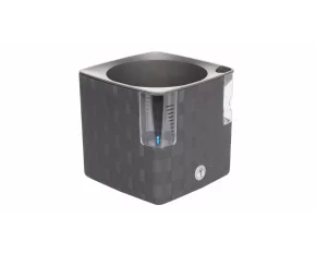Ghiveci de flori auto-irigare Cobble antracit