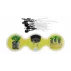 Ghiveci de flori auto-irigare Cobble Trio antracit