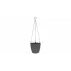 Ghiveci de flori suspendat Ariella antracit