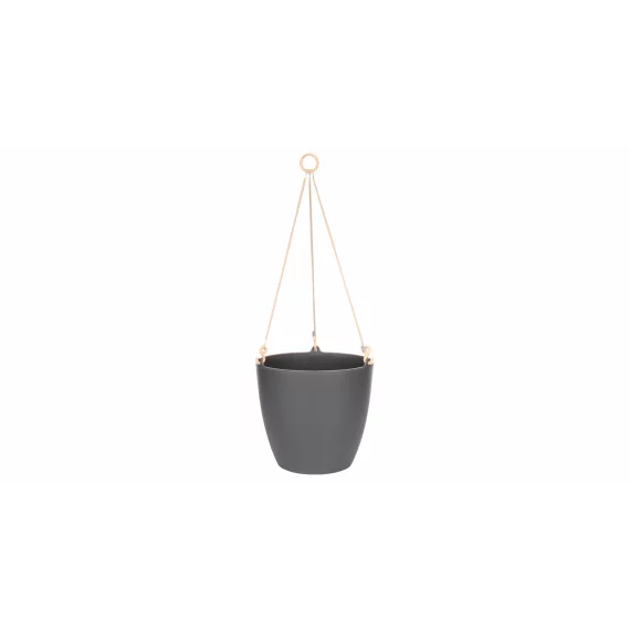 Ghiveci de flori suspendat Ariella antracit