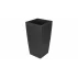 Ghiveci decorativ Eliot Stone 25 x 46 cm, antracit