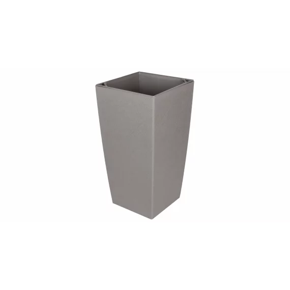 Ghiveci decorativ Eliot Stone 25 x 46 cm, gri