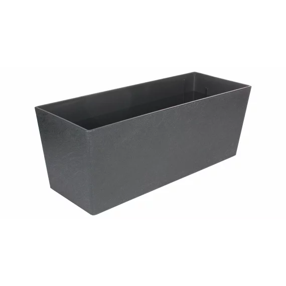 Ghiveci decorativ Florence Stone, 50cm, antracit
