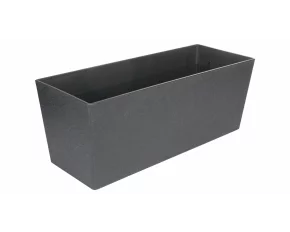 Ghiveci decorativ Florence Stone, 75cm, antracit