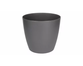 Ghiveci decorativ pentru flori Ella Twist &#039;n&#039; Roll antracit