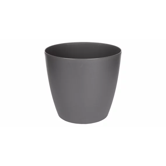 Ghiveci decorativ pentru flori Ella Twist &#039;n&#039; Roll antracit