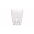 Ghiveci decorativ pentru flori Ornella transparent