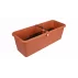 Ghiveci fereastra cu auto-udare Gardenie Smart terracotta