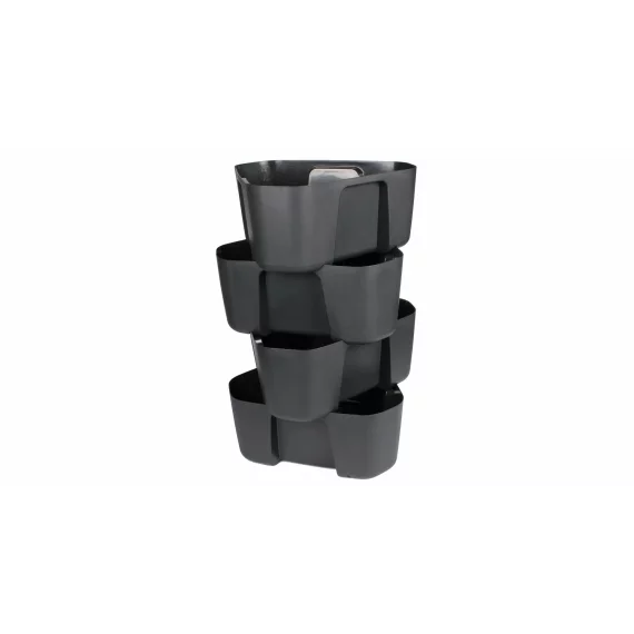 Ghiveci pliabil din plastic pentru capsuni, plante aromatice, cartofi, Plastkon Potato, 4 niveluri